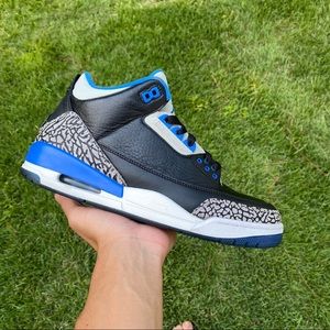 Air Jordan 3 Sport Blue Size 9.5